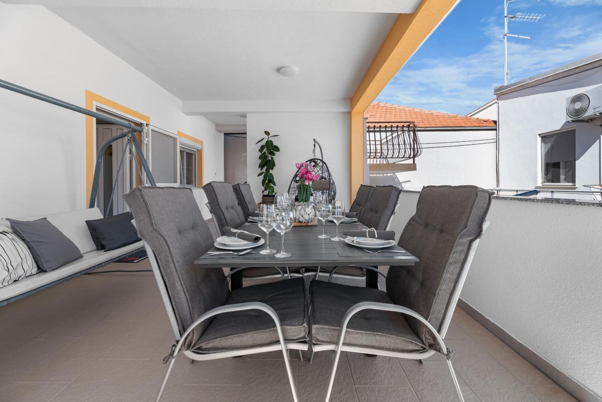 Apartman Zara Biograd Na Moru Eksteriør billede